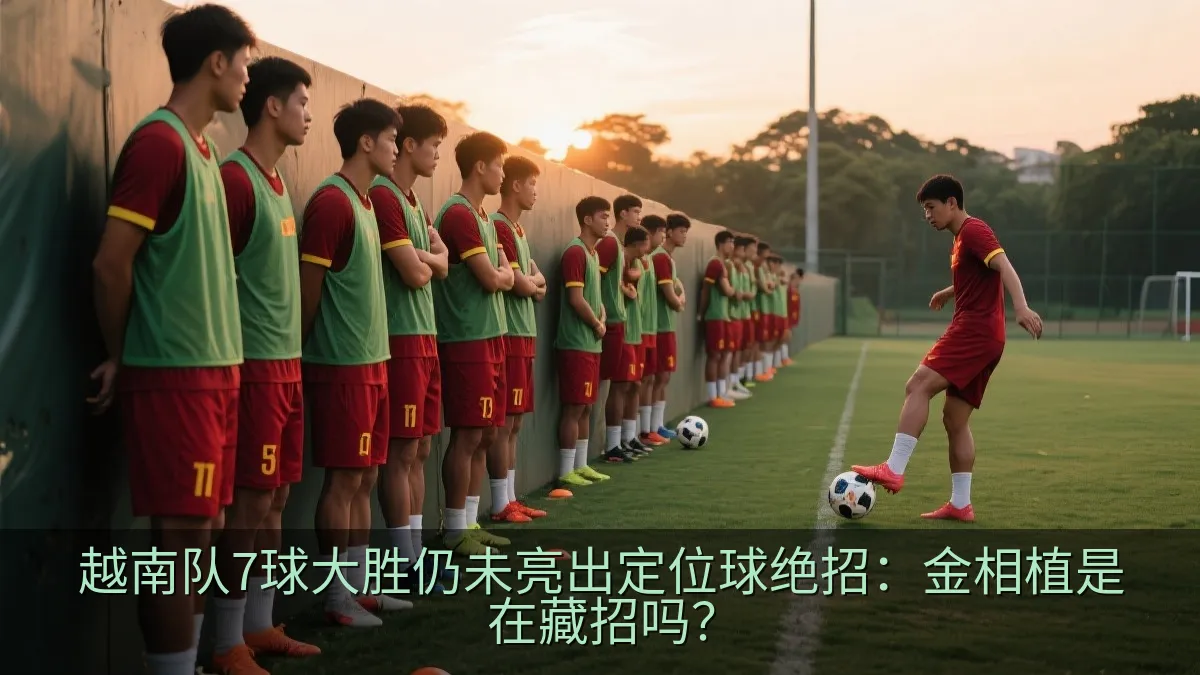 越南队7球大胜仍未亮出定位球绝招：金相植是在藏招吗？